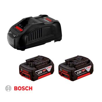 bateria 2 gba 18v cargador gal 1880 cv bosch