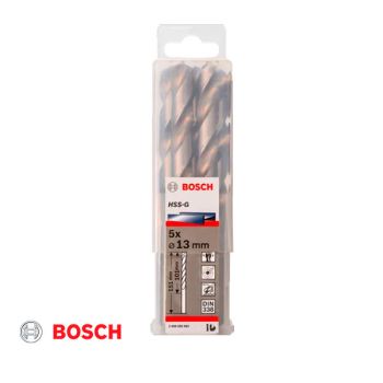 Brocas para metal HSS 5 piezas