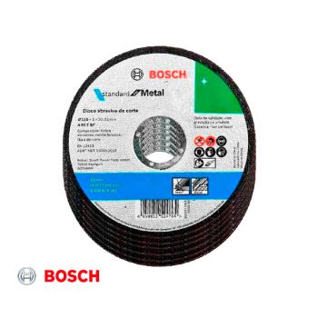 disco de corte amoladora 4x1mm metal bosch