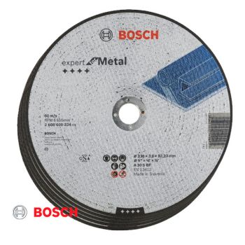 disco de corte amoladora 9x3mm metal bosch