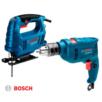 Combo taladro GSB 550RE y amoladora GWS 2200 180 Bosch
