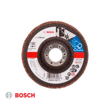 flap disc plano grano120 bosch