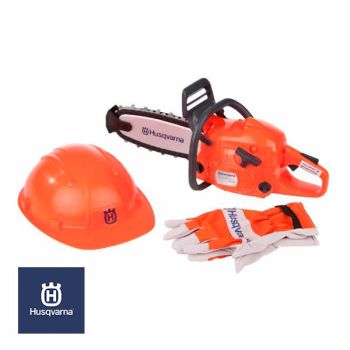 Juguete motosierra de 3 piezas Husqvarna