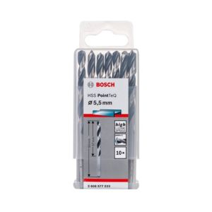 Brocas para metal PointTeQ 10 piezas, 5.5x93 mm