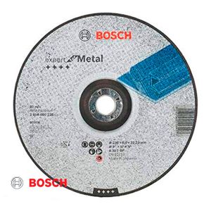 disco de desbaste amoladora 9x6mm metal bosch