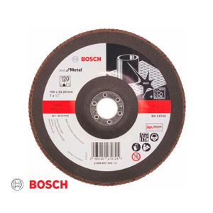 flap disc plano 7pulg grano120 bosch