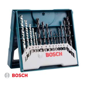 kit blue mini x line 15pzs brocas bosch