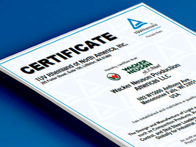 Certificado Wacker Neuson 2
