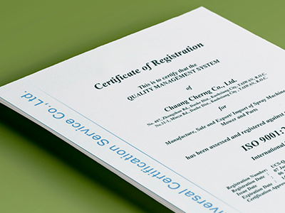 Certificado calidad Husqvarna 5